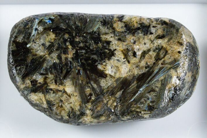Tumbled, Flashy Nuummite Stone - Finland #345840